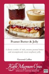 Peanut Butter and Jelly Decaf Flavored Coffee